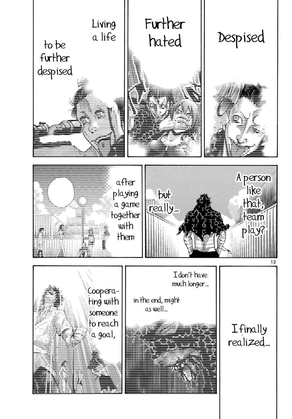 Imawa no Kuni no Alice Chapter 39 page 12 - Chapter 39: King of Clubs (7)
