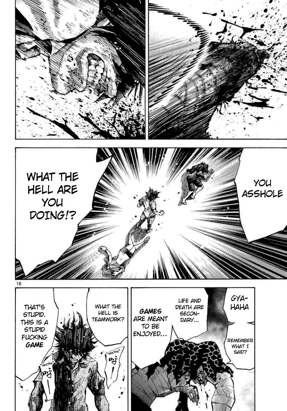 Imawa no Kuni no Alice Chapter 39 page 17 - Chapter 39: King of Clubs (7)