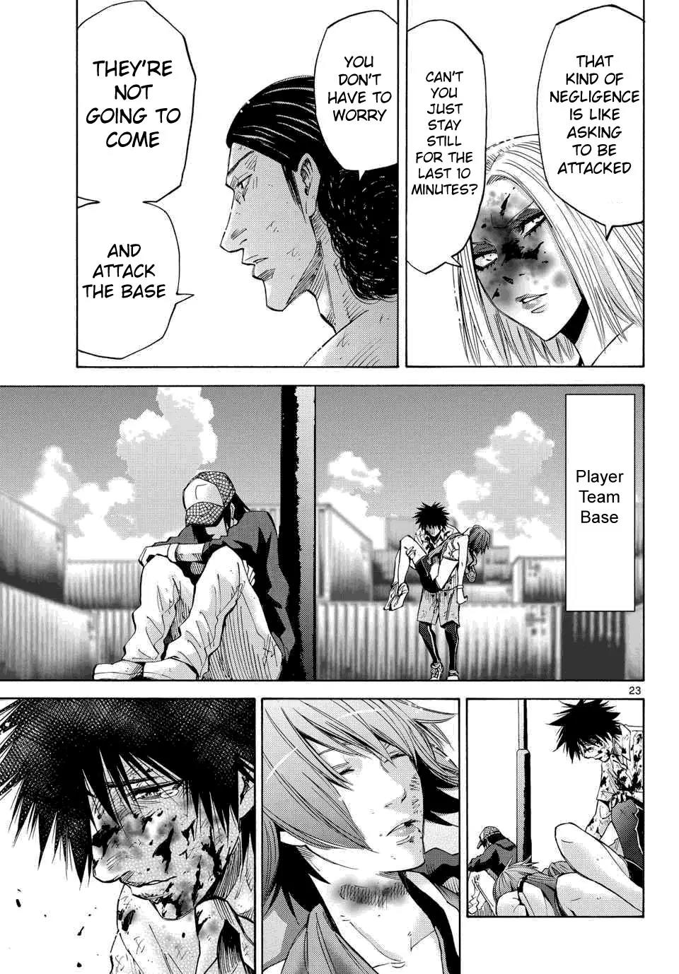 Imawa no Kuni no Alice Chapter 39 page 22 - Chapter 39: King of Clubs (7)