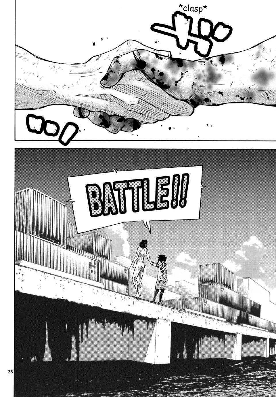 Imawa no Kuni no Alice Chapter 39 page 34 - Chapter 39: King of Clubs (7)