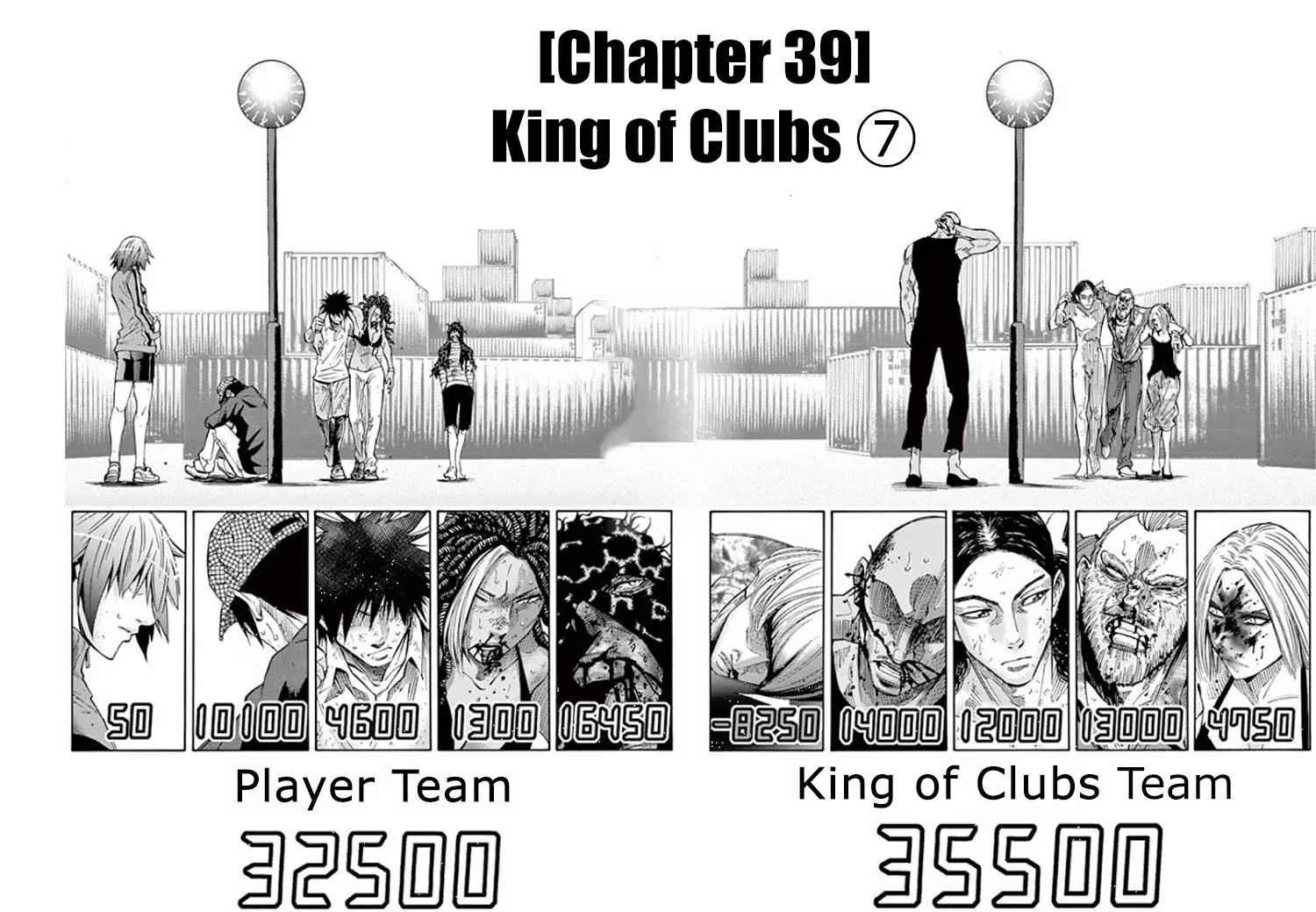 Imawa no Kuni no Alice Chapter 39 page 4 - Chapter 39: King of Clubs (7)