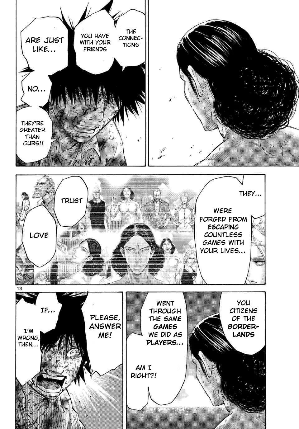 Imawa no Kuni no Alice Chapter 41 page 10 - Chapter 41: King of Clubs (9)