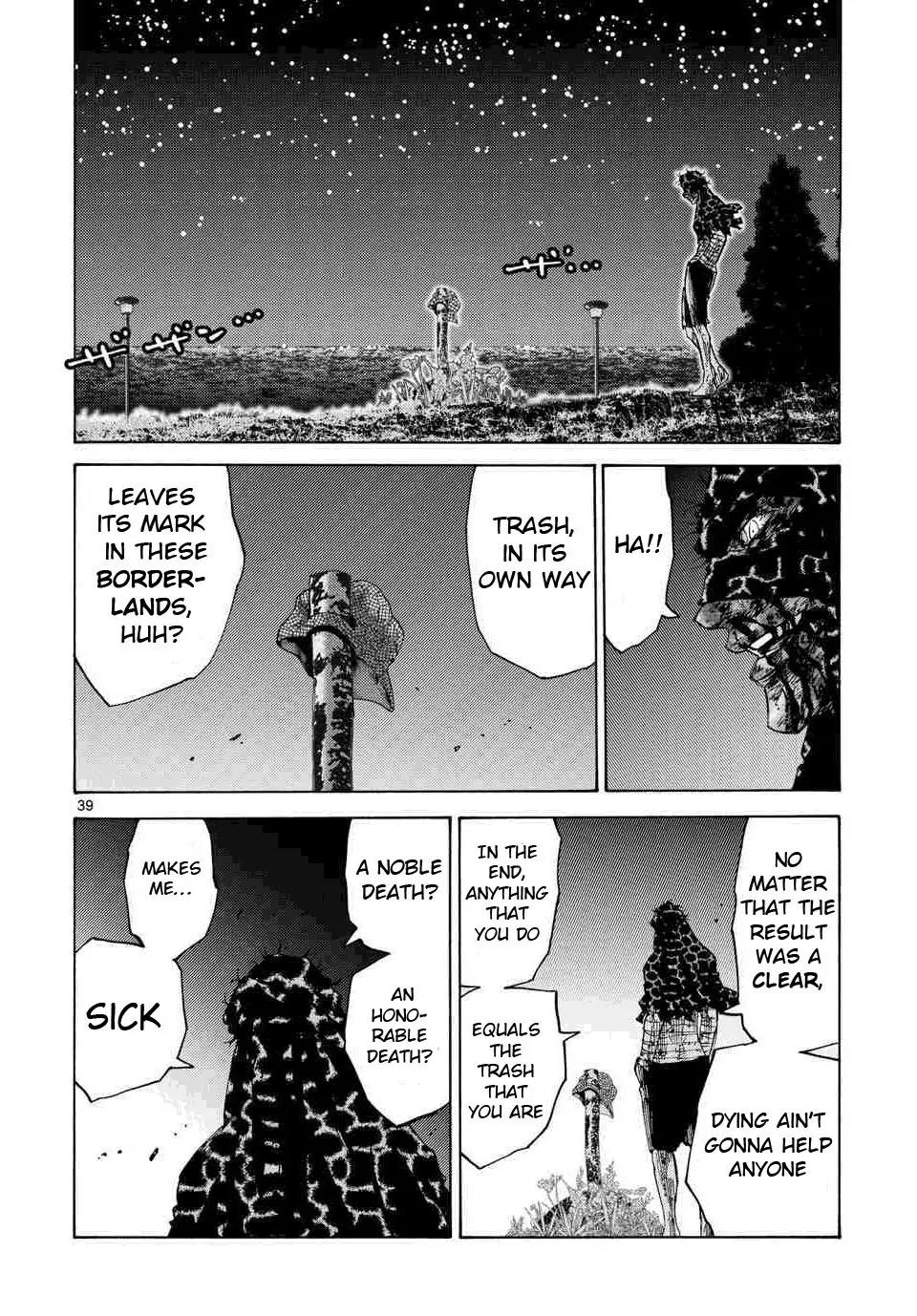 Imawa no Kuni no Alice Chapter 41 page 35 - Chapter 41: King of Clubs (9)