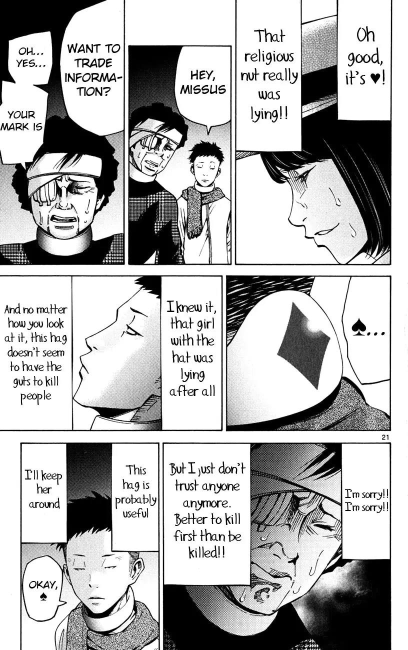 Imawa no Kuni no Alice Chapter 46 page 21 - Chapter 46: Jack of Hearts (2)