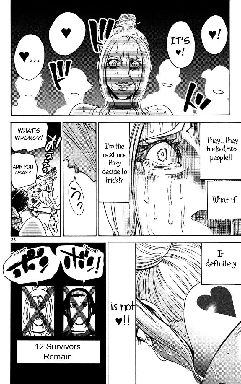 Imawa no Kuni no Alice Chapter 46 page 36 - Chapter 46: Jack of Hearts (2)