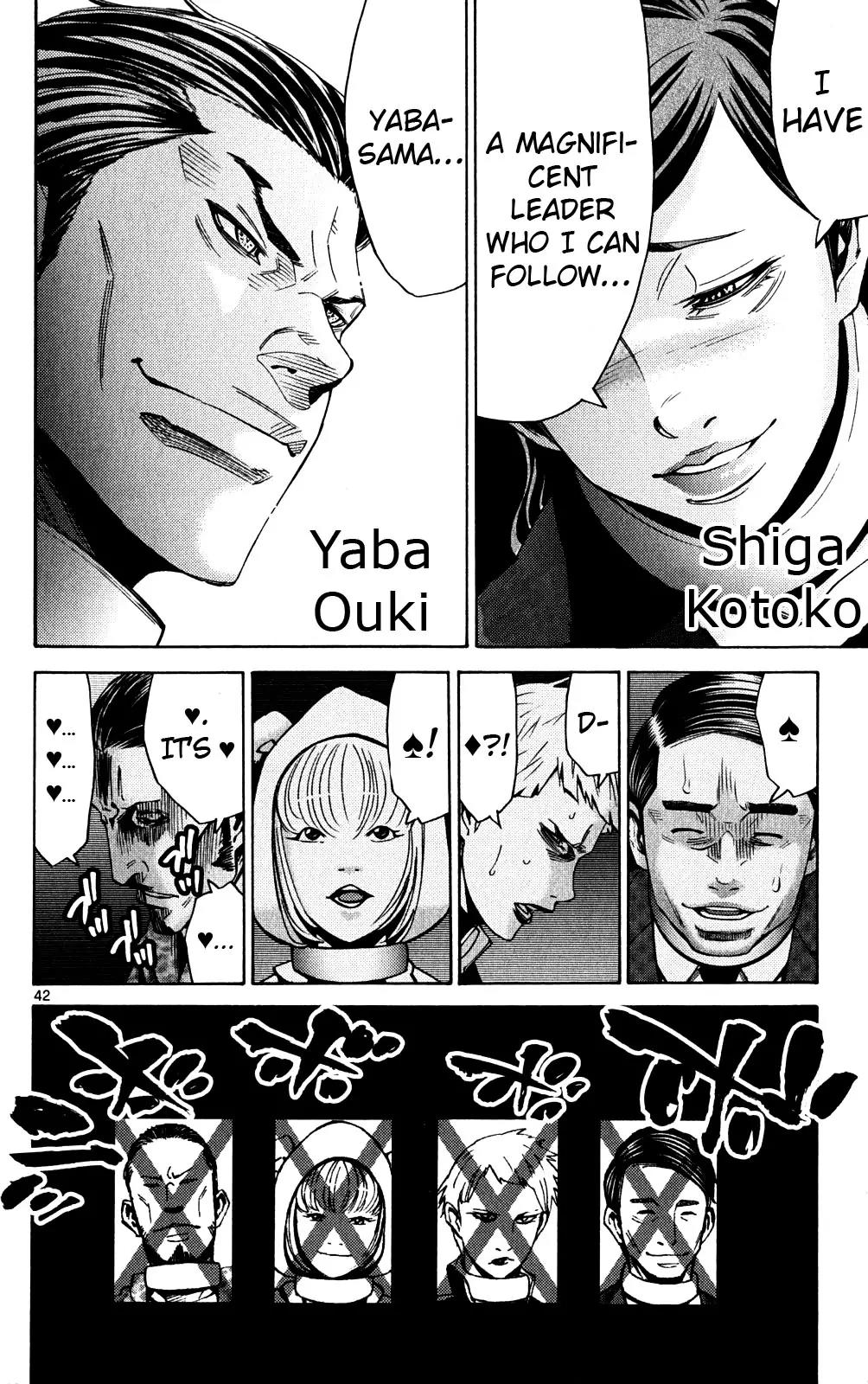 Imawa no Kuni no Alice Chapter 46 page 42 - Chapter 46: Jack of Hearts (2)