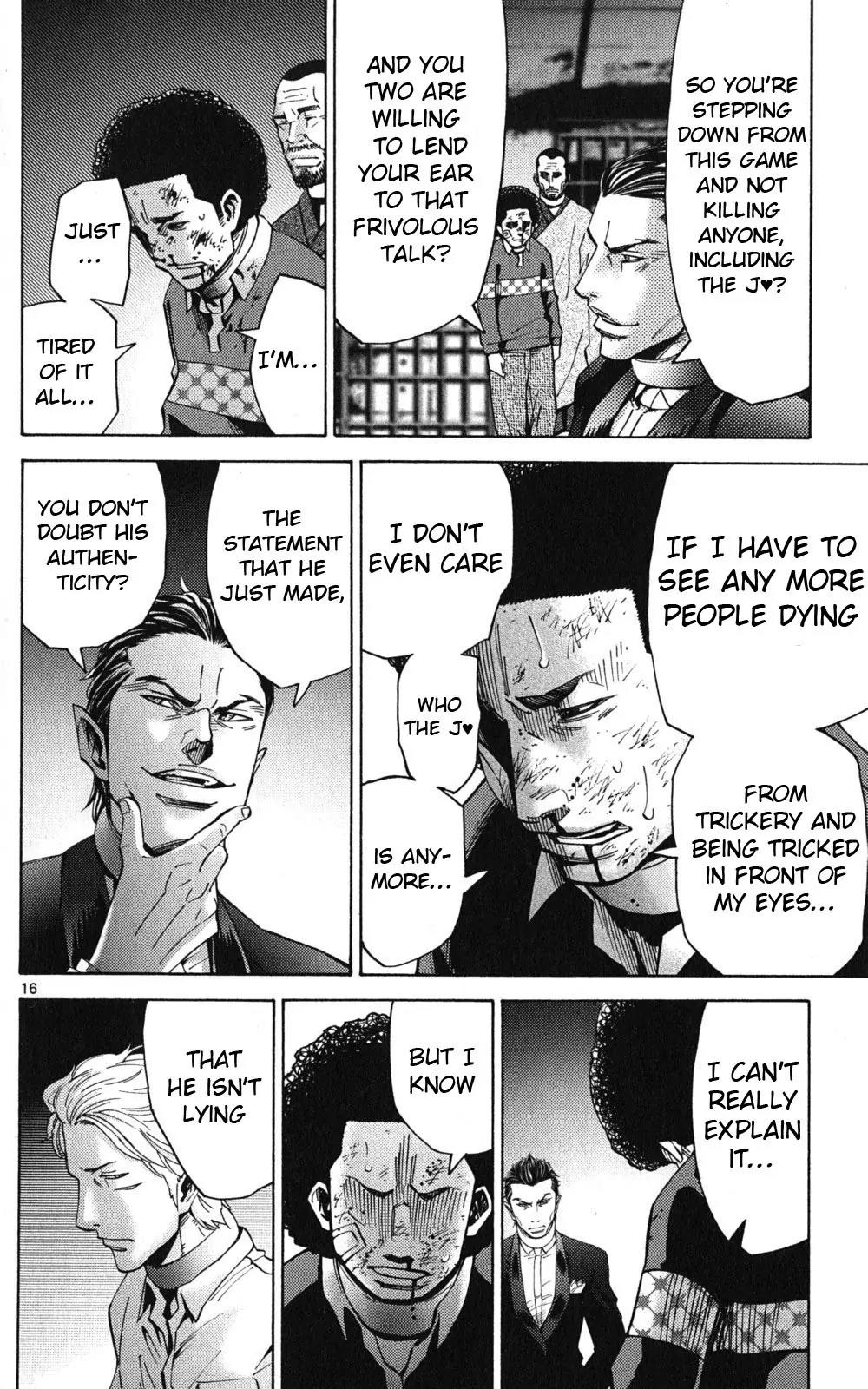 Imawa no Kuni no Alice Chapter 47 page 18 - Chapter 47: Jack of Hearts (3)