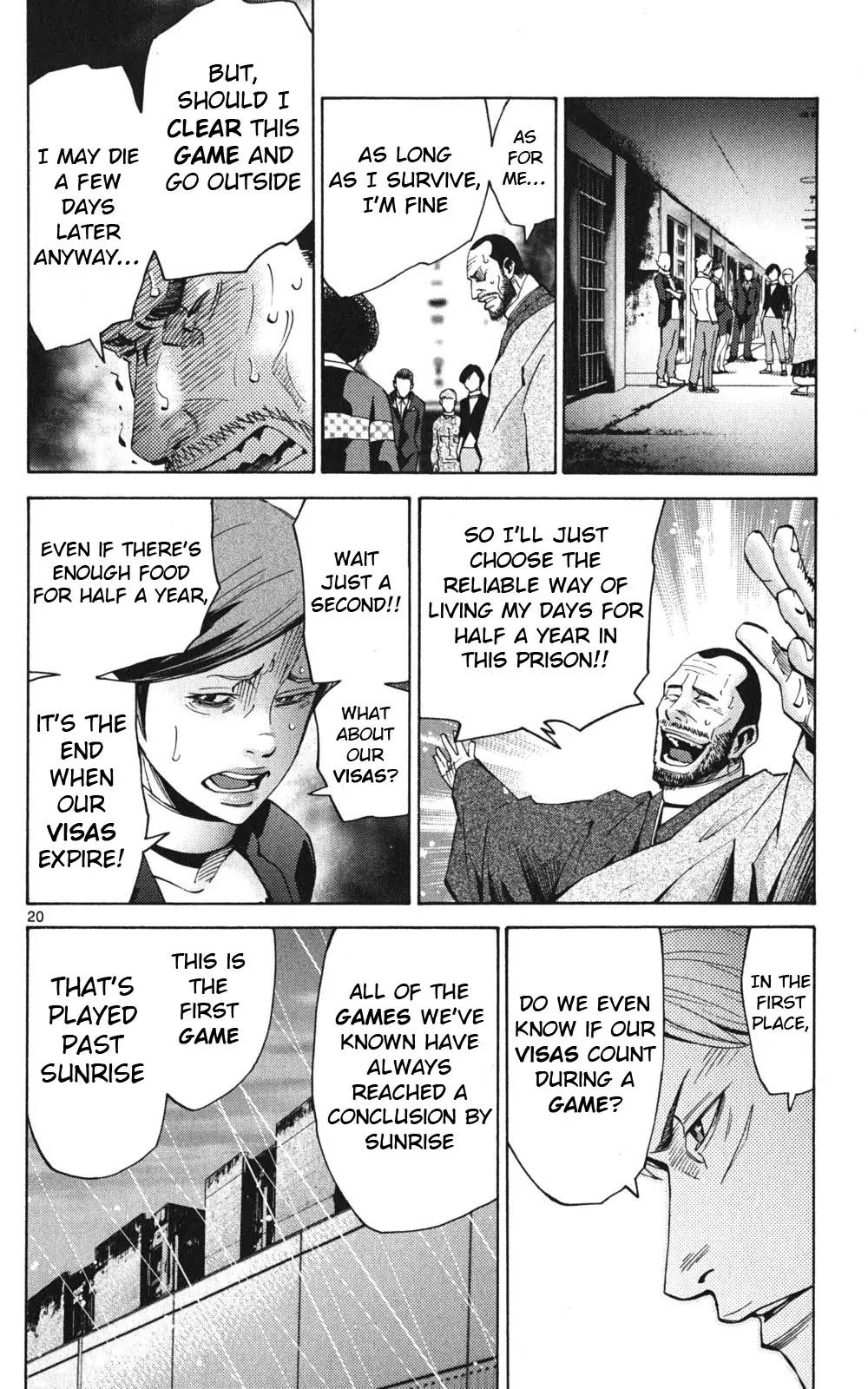 Imawa no Kuni no Alice Chapter 47 page 22 - Chapter 47: Jack of Hearts (3)