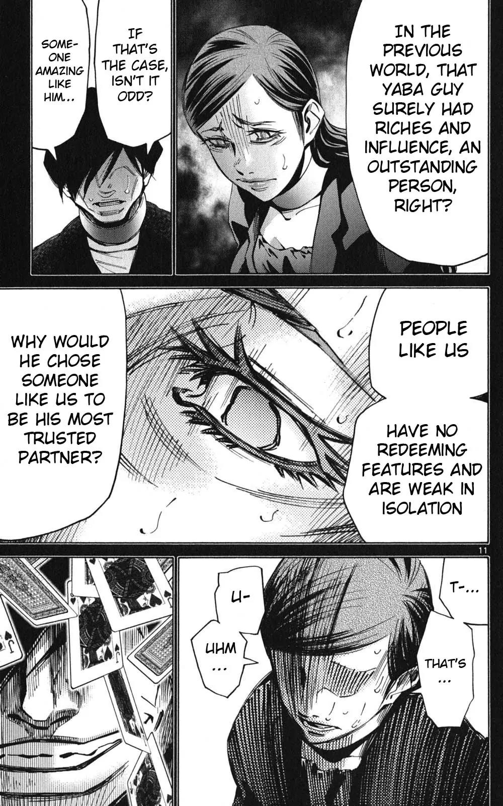 Imawa no Kuni no Alice Chapter 48 page 11 - Chapter 48: Jack of Hearts (4)