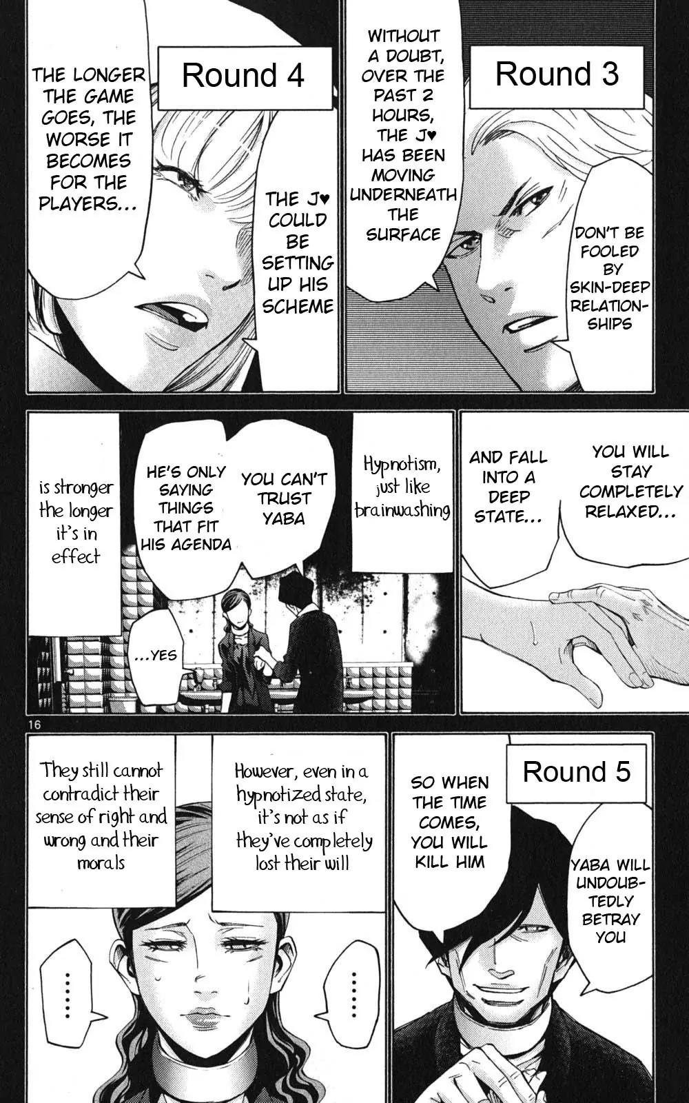 Imawa no Kuni no Alice Chapter 48 page 16 - Chapter 48: Jack of Hearts (4)