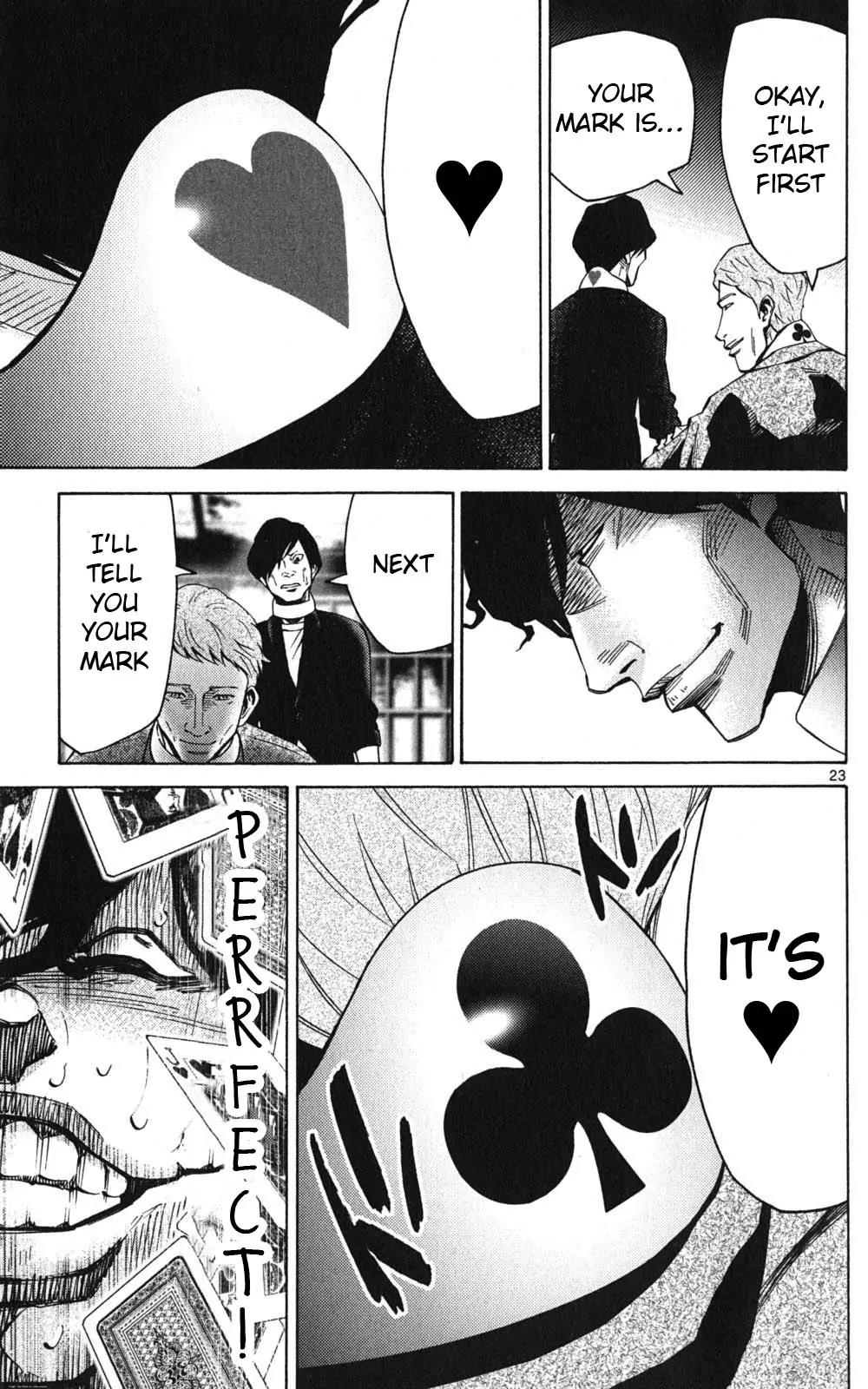Imawa no Kuni no Alice Chapter 48 page 23 - Chapter 48: Jack of Hearts (4)