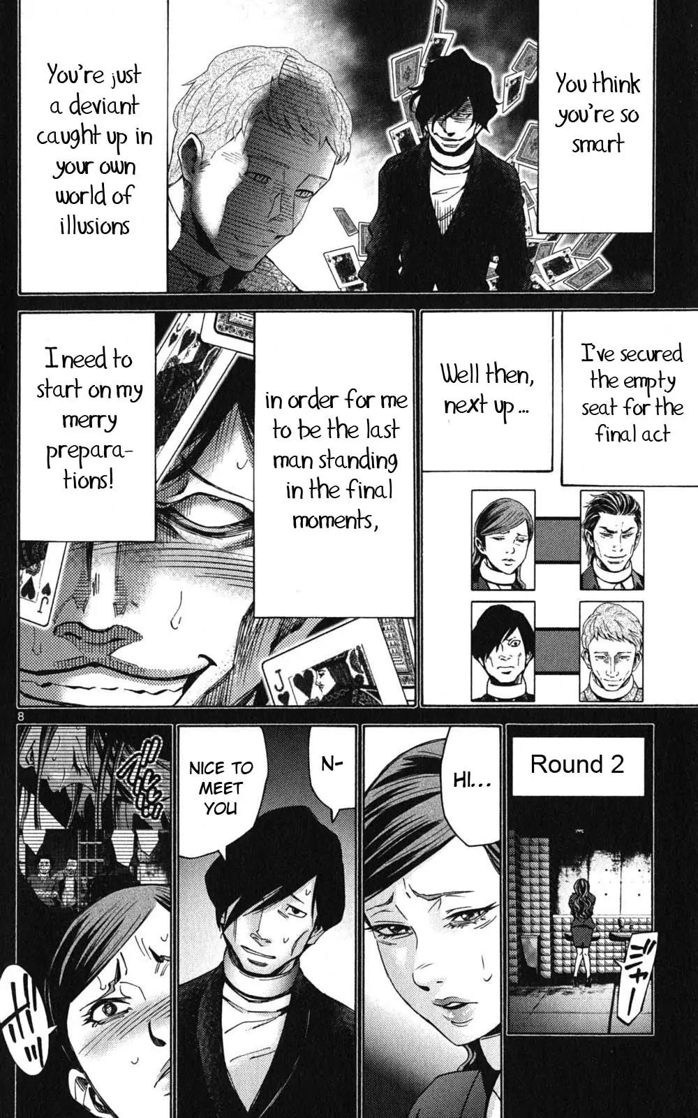 Imawa no Kuni no Alice Chapter 48 page 8 - Chapter 48: Jack of Hearts (4)