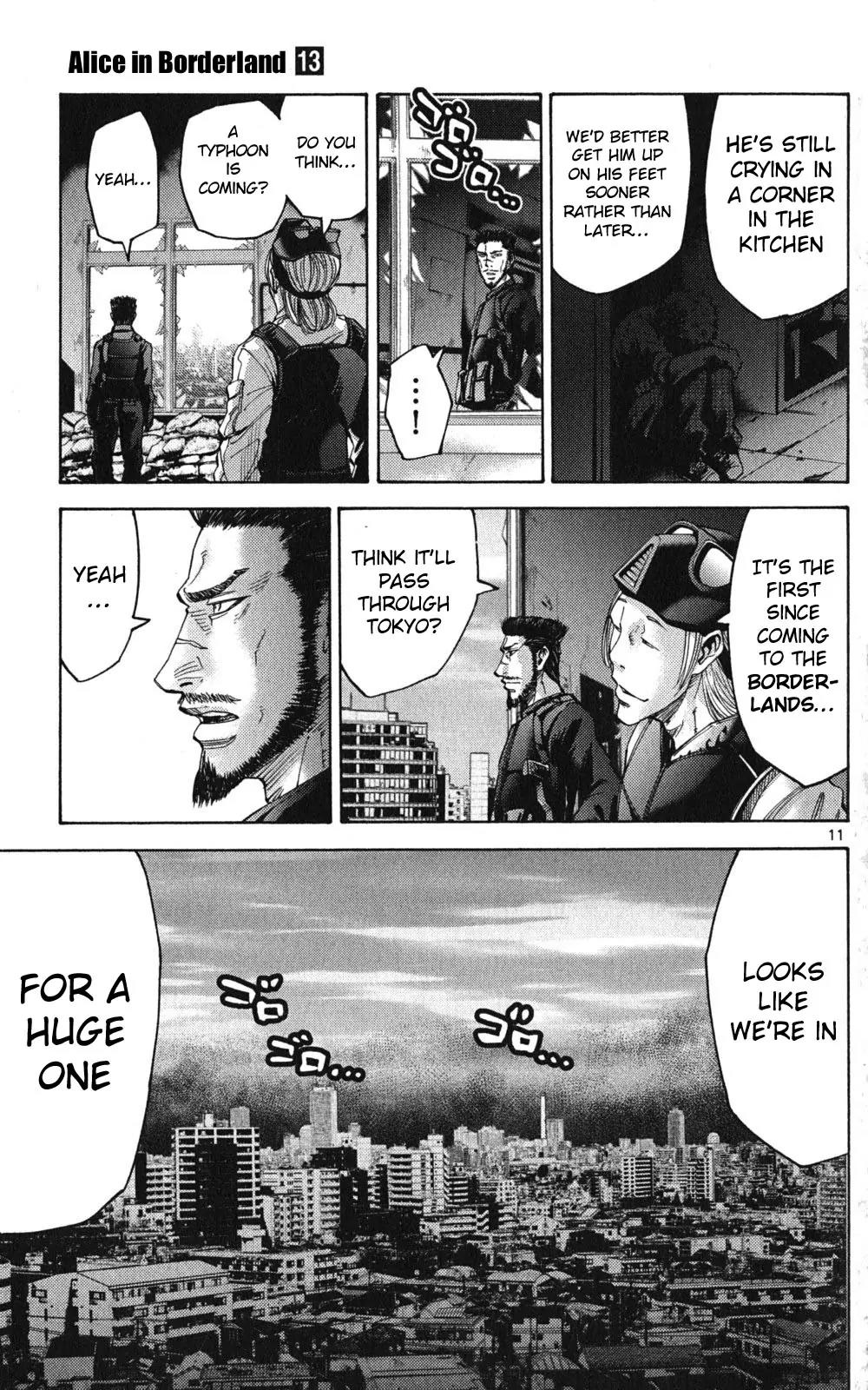 Imawa no Kuni no Alice Chapter 49.1 page 10 - Chapter 49.1: Side Story 5 - King of Spades (1)
