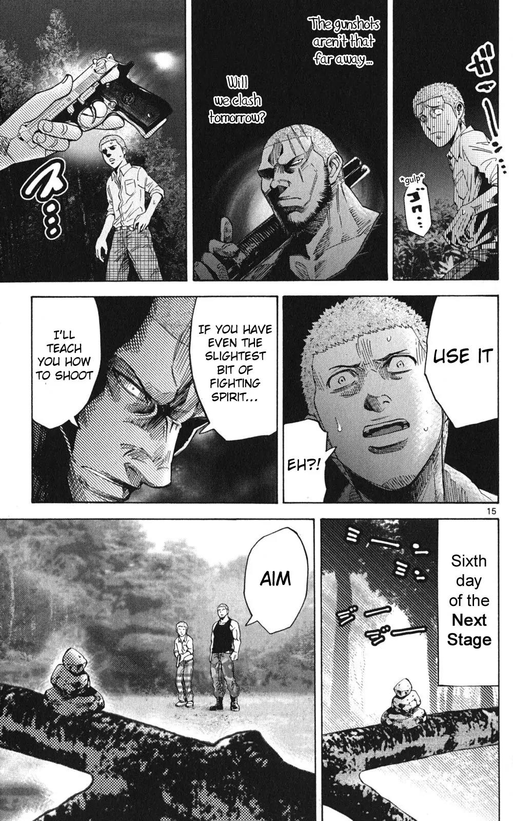 Imawa no Kuni no Alice Chapter 49.2 page 15 - Chapter 49.2: Side Story 5 - King of Spades (2)
