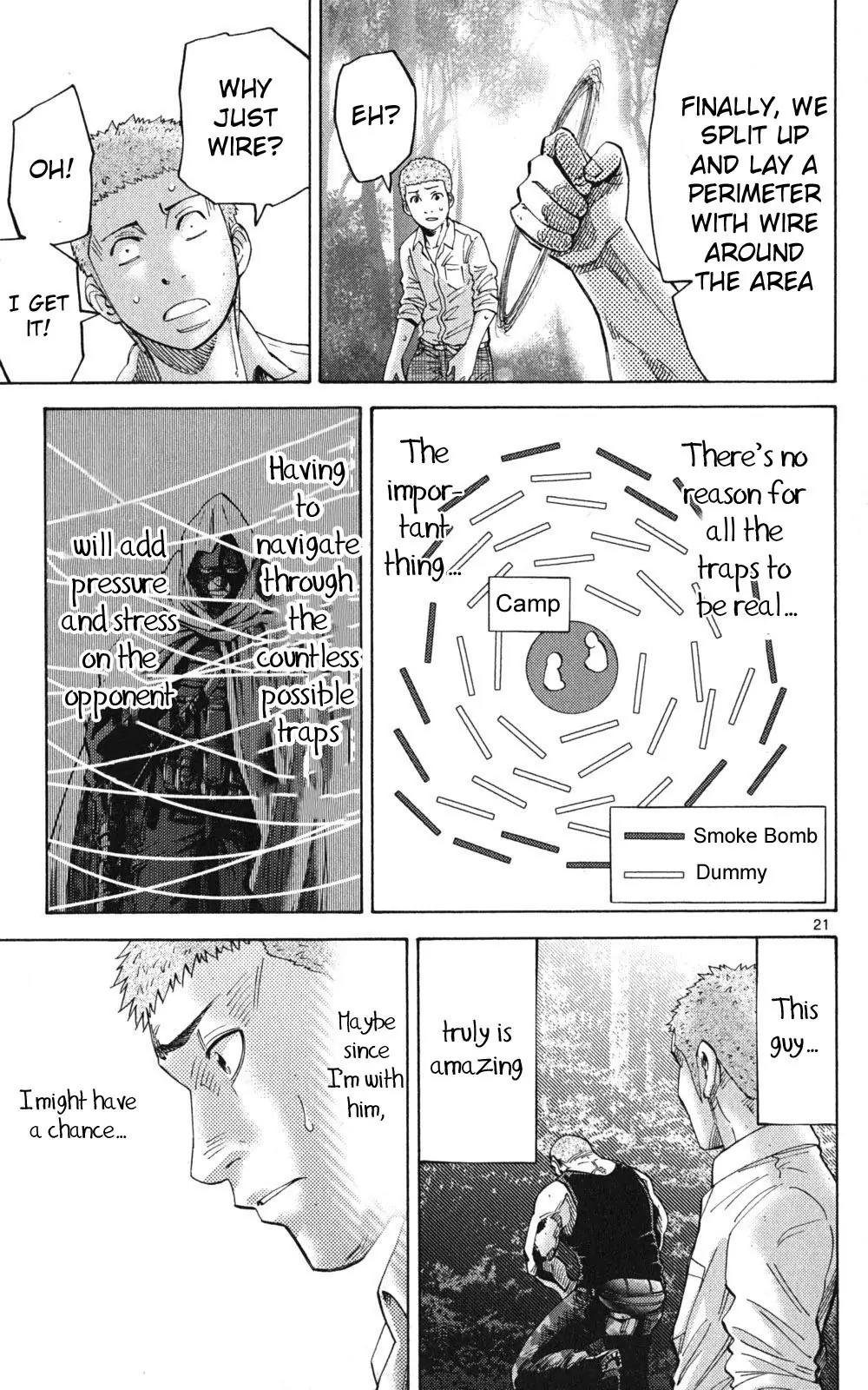 Imawa no Kuni no Alice Chapter 49.2 page 21 - Chapter 49.2: Side Story 5 - King of Spades (2)