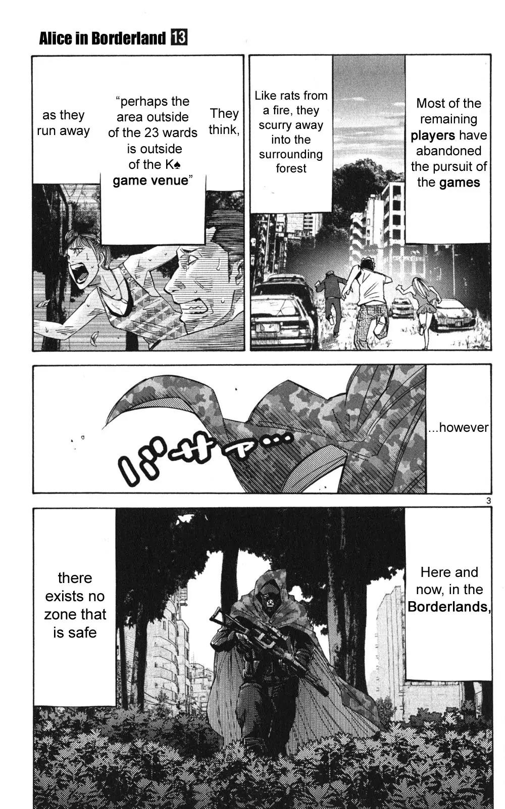 Imawa no Kuni no Alice Chapter 49.2 page 3 - Chapter 49.2: Side Story 5 - King of Spades (2)