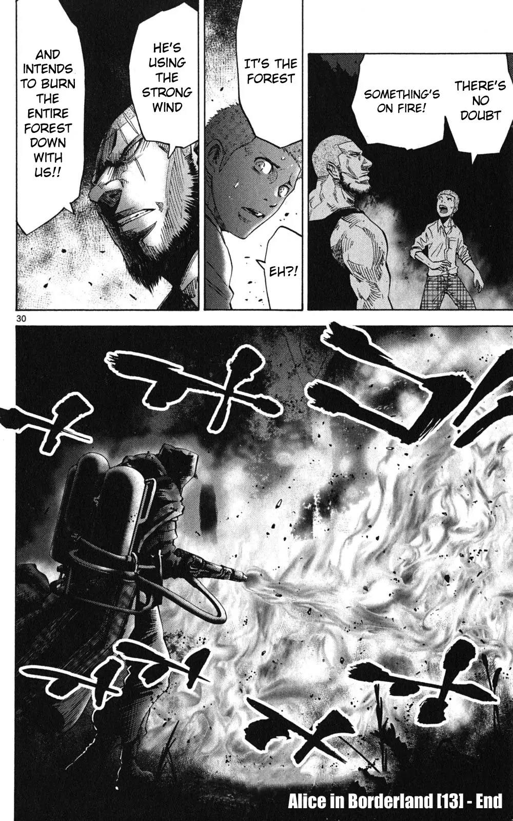 Imawa no Kuni no Alice Chapter 49.2 page 30 - Chapter 49.2: Side Story 5 - King of Spades (2)