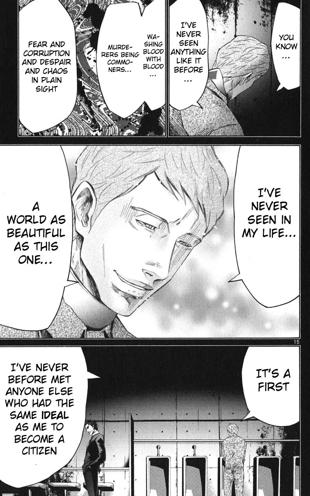 Imawa no Kuni no Alice Chapter 49 page 15 - Chapter 49: Jack of Hearts (5)