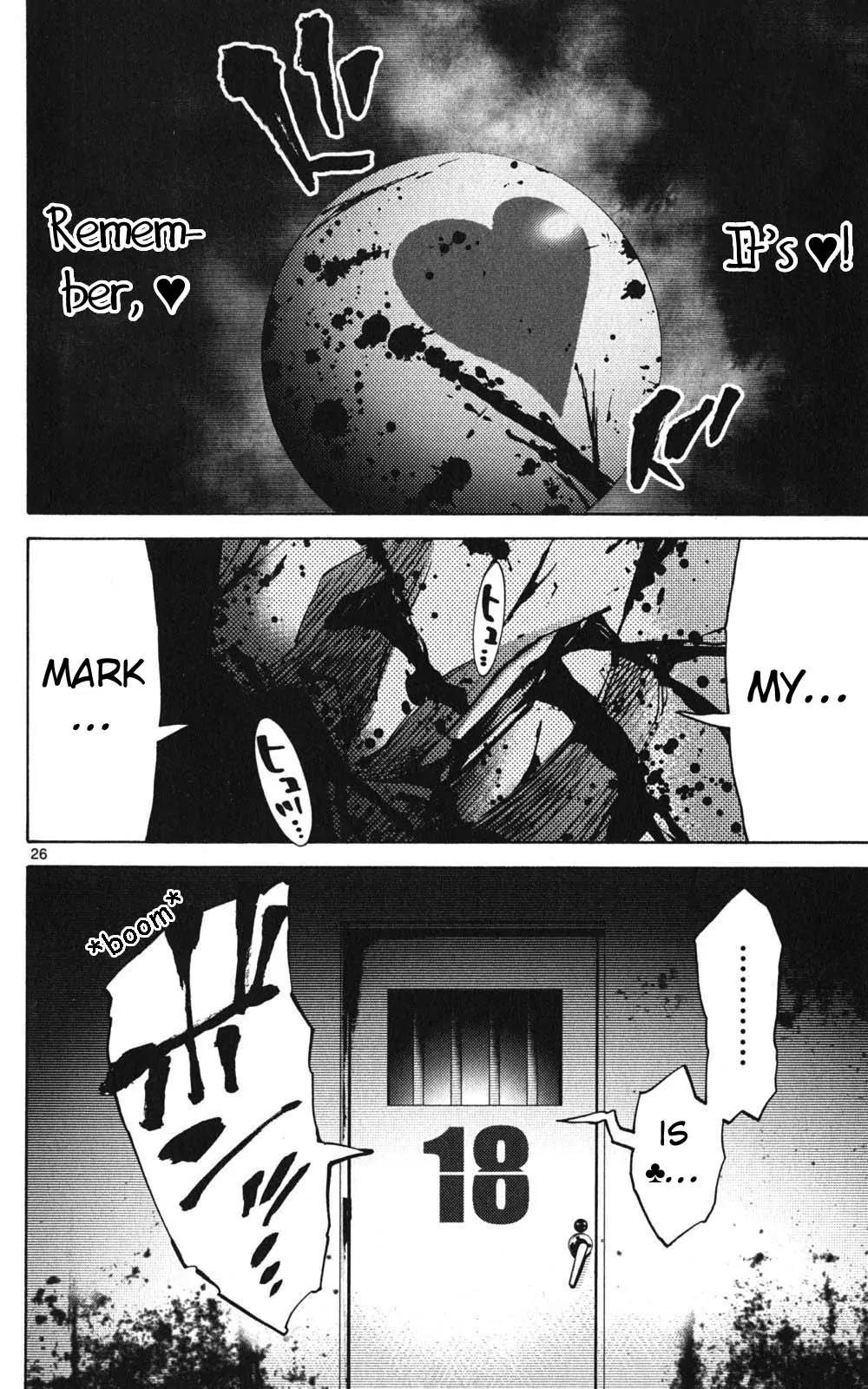 Imawa no Kuni no Alice Chapter 49 page 26 - Chapter 49: Jack of Hearts (5)