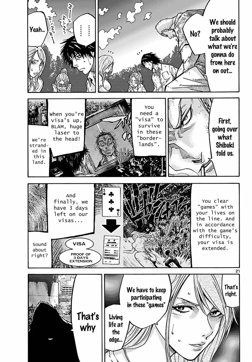 Imawa no Kuni no Alice Chapter 5.1 page 22 - Chapter 5.1 : A Second Day Sojourn
