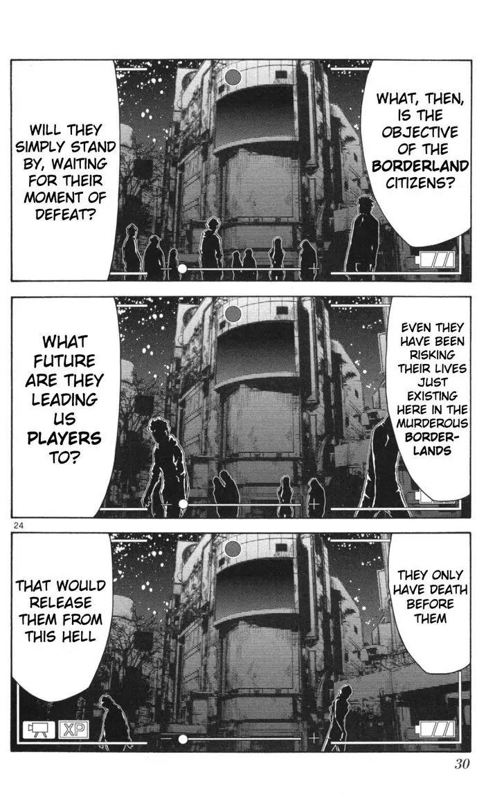 Imawa no Kuni no Alice Chapter 50 page 28 - Chapter 50: Record of the Borderlands (1)