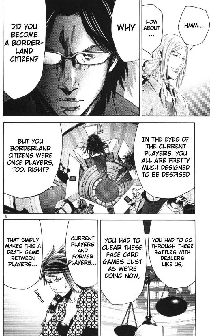 Imawa no Kuni no Alice Chapter 51.3 page 8 - Chapter 51.3: Side Story 6 - King of Diamonds (3)