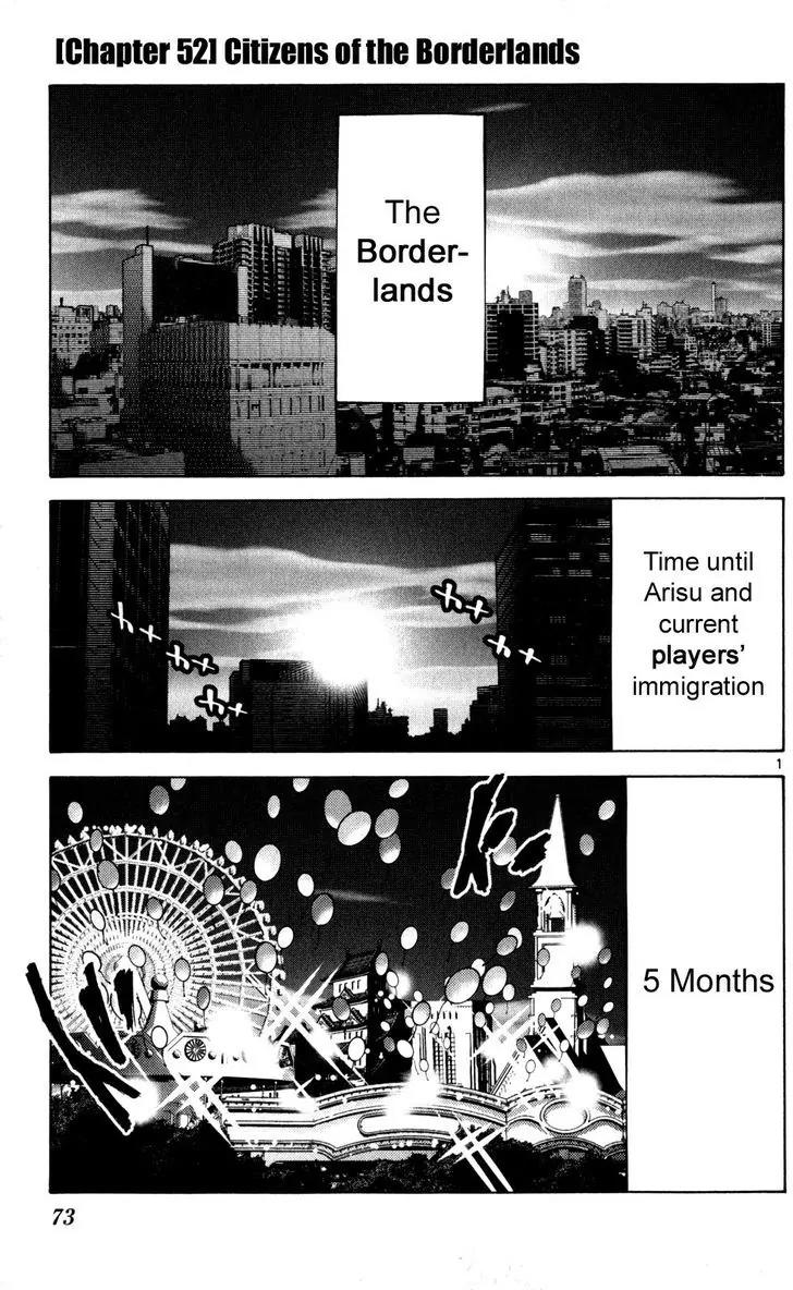 Imawa no Kuni no Alice Chapter 52 page 1 - Chapter 52: Citizens of the Borderlands