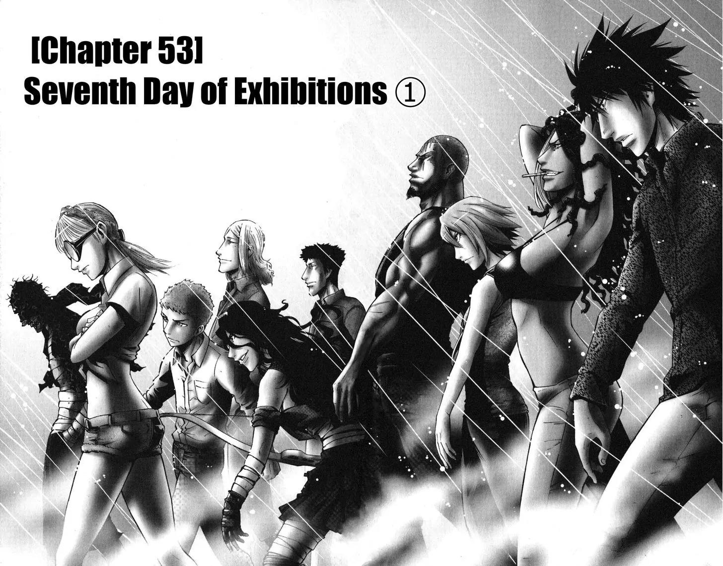 Imawa no Kuni no Alice Chapter 53 page 2 - Chapter 53: Seventh Day of Exhibitions (1)