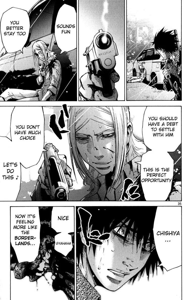 Imawa no Kuni no Alice Chapter 54 page 35 - Chapter 54: Seventh Day of Exhibitions (2)