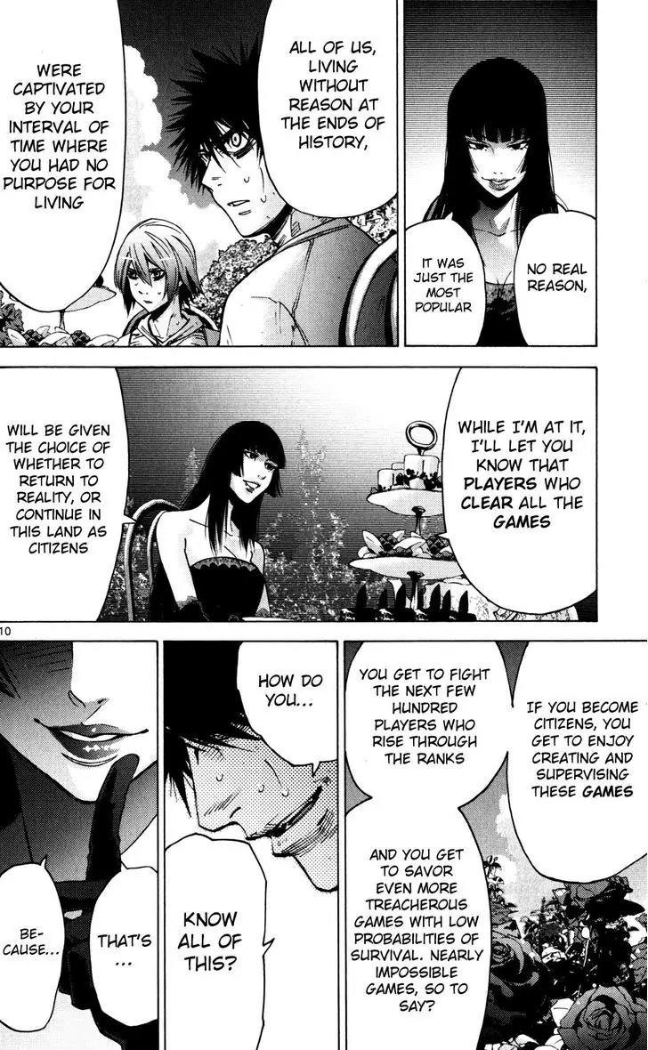 Imawa no Kuni no Alice Chapter 59 page 10 - Chapter 59: Queen of Hearts (2)