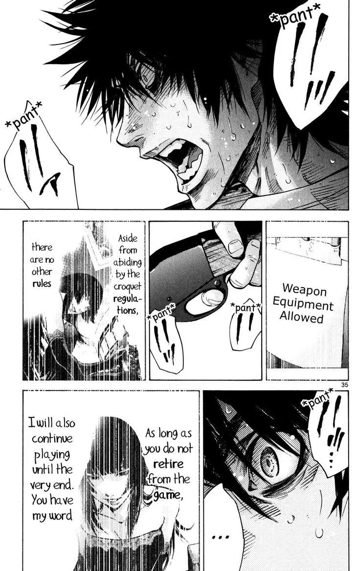 Imawa no Kuni no Alice Chapter 59 page 34 - Chapter 59: Queen of Hearts (2)