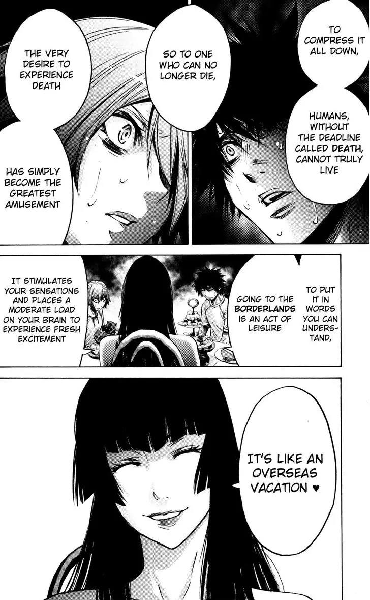 Imawa no Kuni no Alice Chapter 59 page 8 - Chapter 59: Queen of Hearts (2)