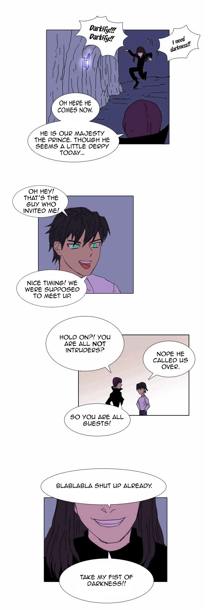 Immature EARTHling Friend Chapter 10 page 12 - Chapter 10 : On the way to Dark's house