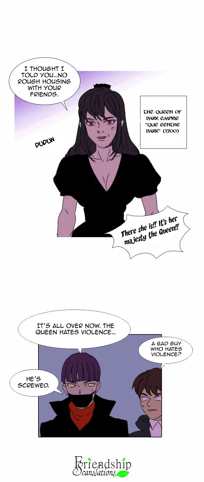 Immature EARTHling Friend Chapter 10 page 14 - Chapter 10 : On the way to Dark's house