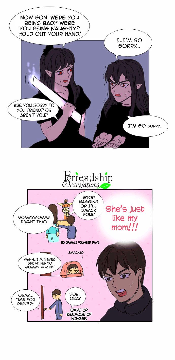 Immature EARTHling Friend Chapter 10 page 16 - Chapter 10 : On the way to Dark's house