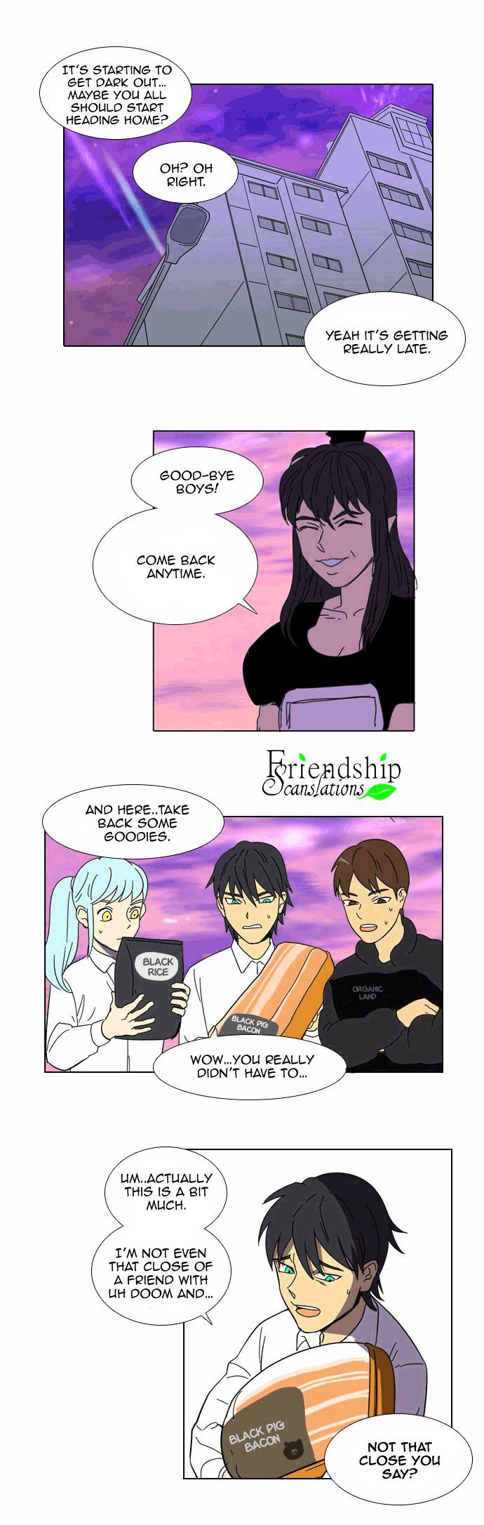 Immature EARTHling Friend Chapter 10 page 22 - Chapter 10 : On the way to Dark's house