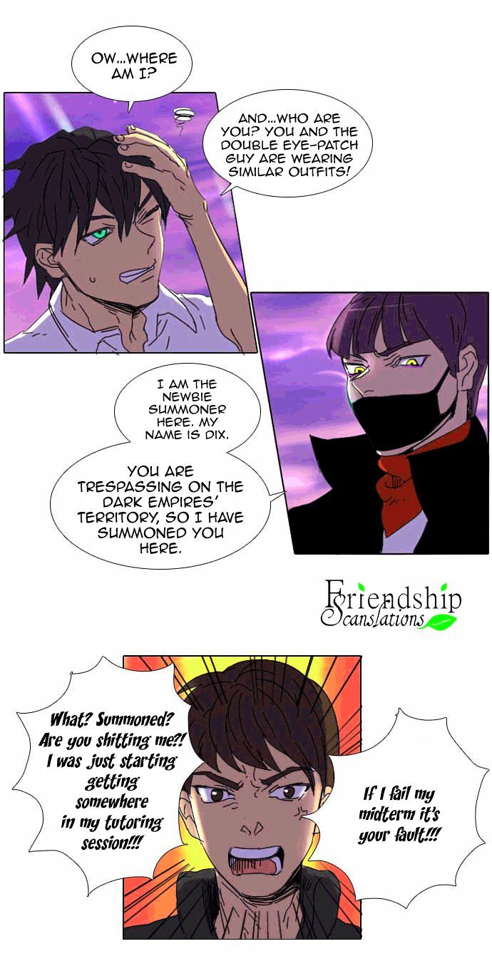 Immature EARTHling Friend Chapter 10 page 8 - Chapter 10 : On the way to Dark's house