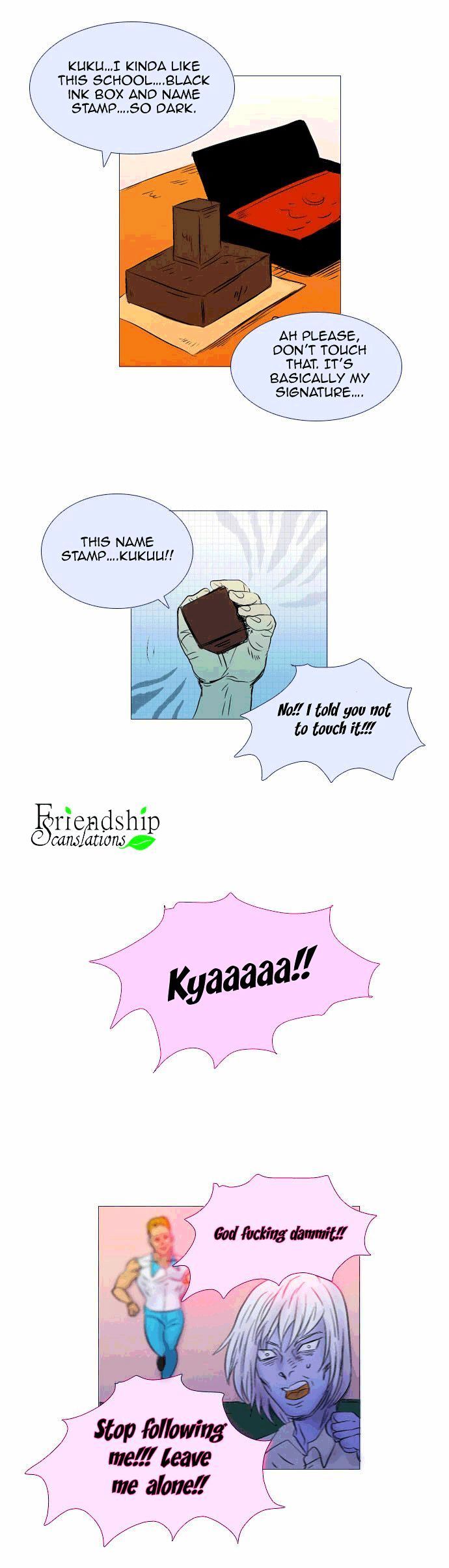Immature EARTHling Friend Chapter 11 page 22 - Chapter 11 : School Horror Stories
