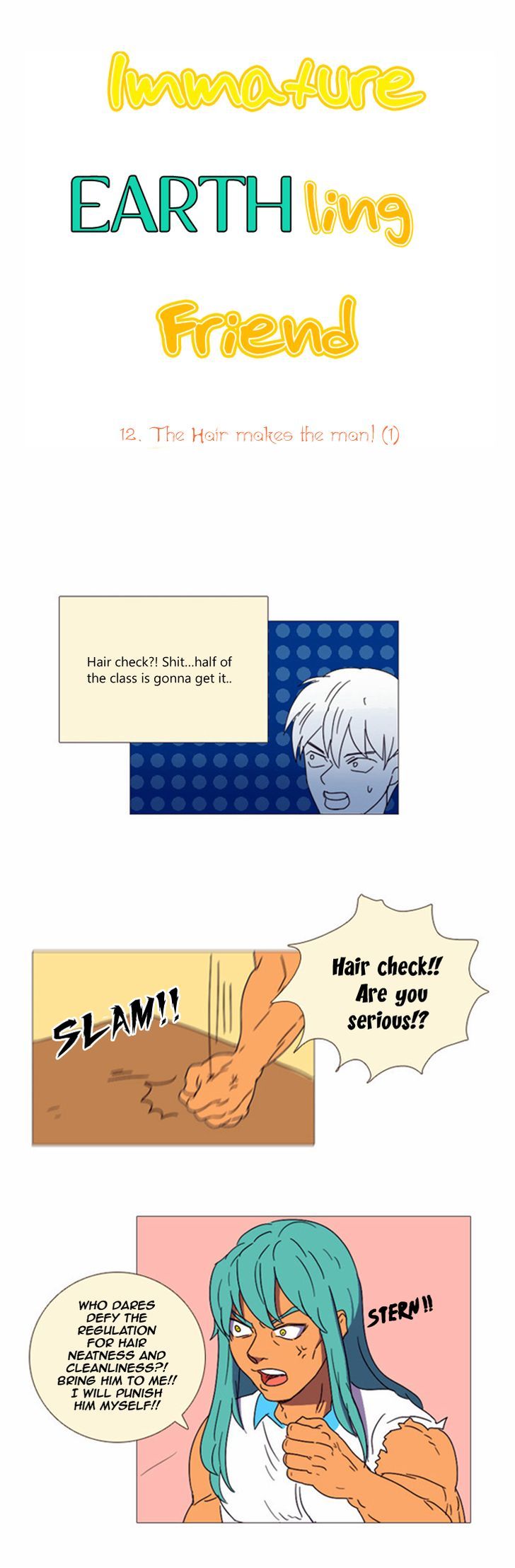 Immature EARTHling Friend Chapter 12 page 4 - Chapter 12