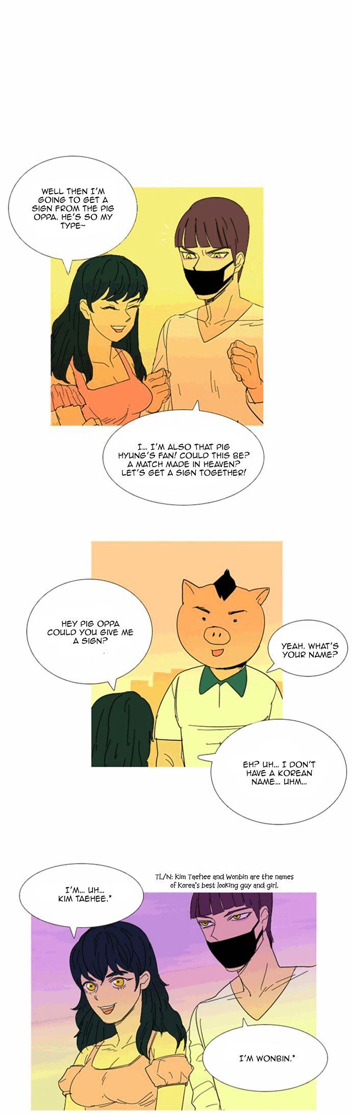 Immature EARTHling Friend Chapter 14 page 7 - Chapter 14