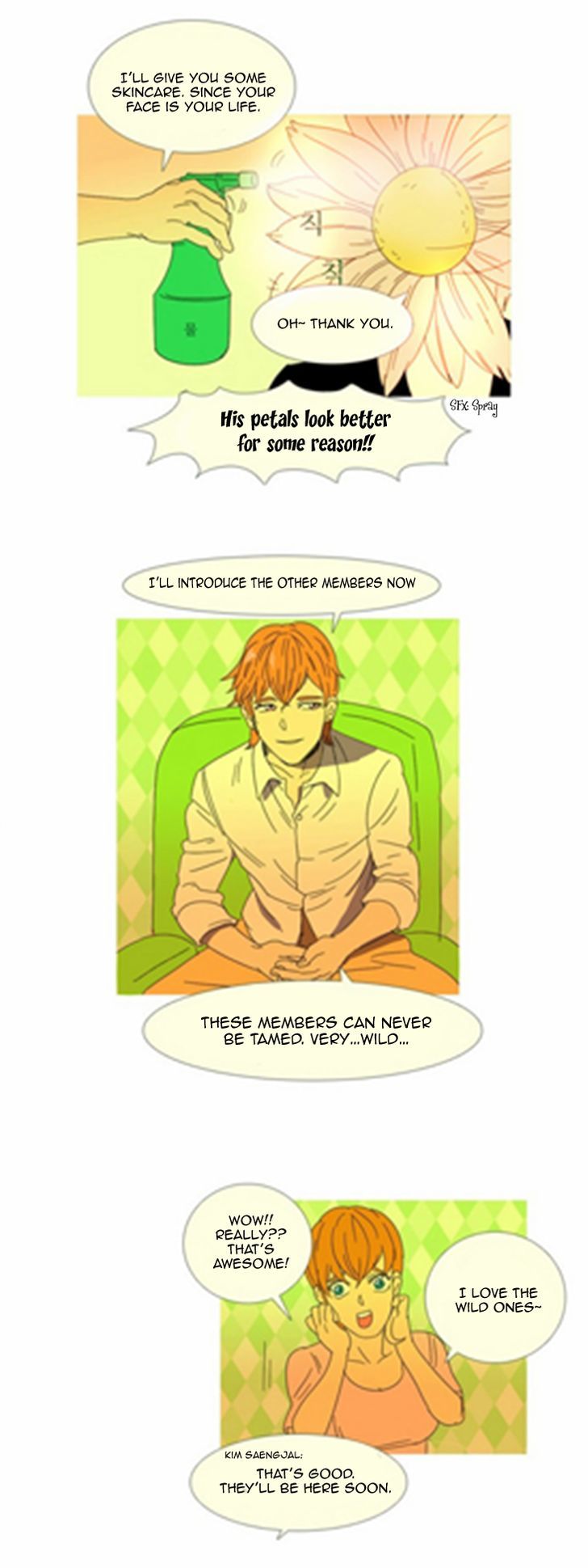Immature EARTHling Friend Chapter 16 page 14 - Chapter 16 : Godly Ido, Chaos of Light!