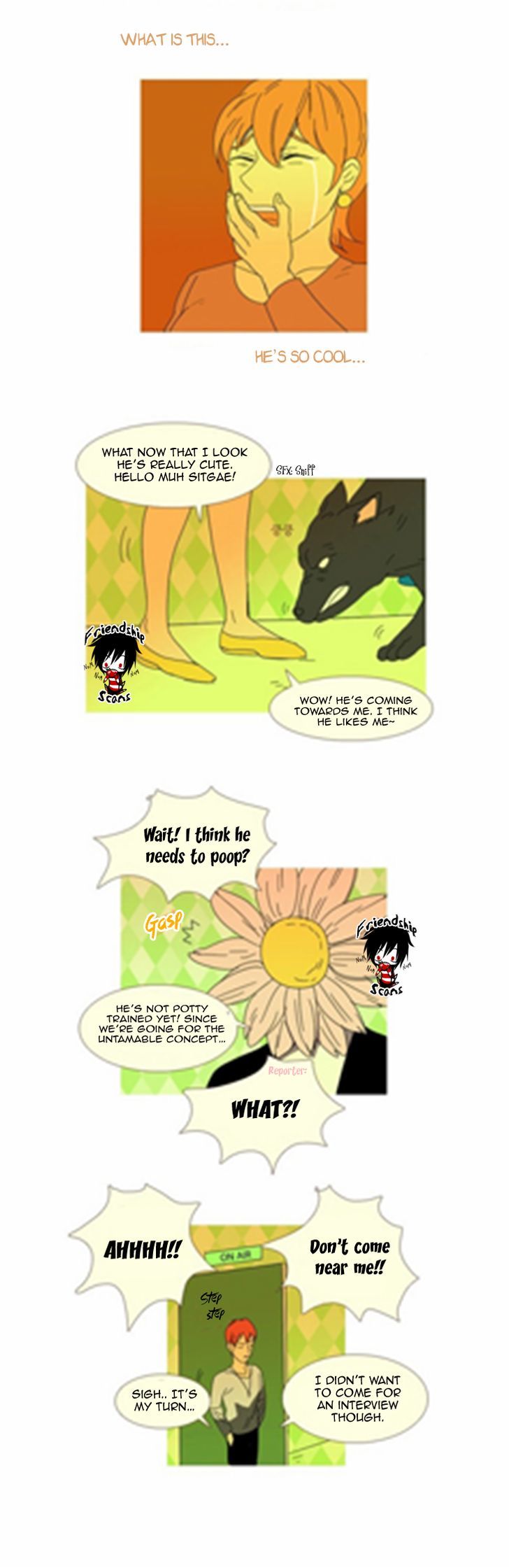 Immature EARTHling Friend Chapter 16 page 17 - Chapter 16 : Godly Ido, Chaos of Light!