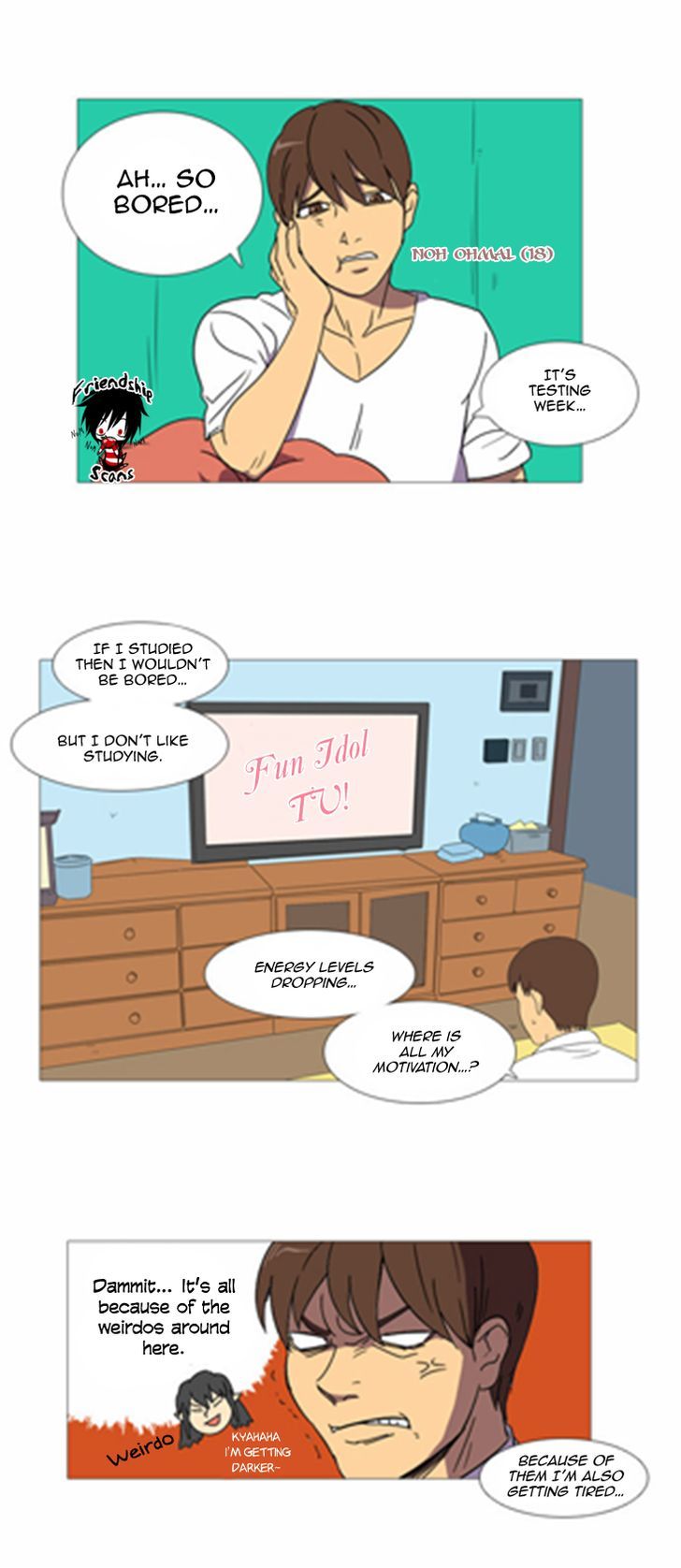 Immature EARTHling Friend Chapter 16 page 2 - Chapter 16 : Godly Ido, Chaos of Light!
