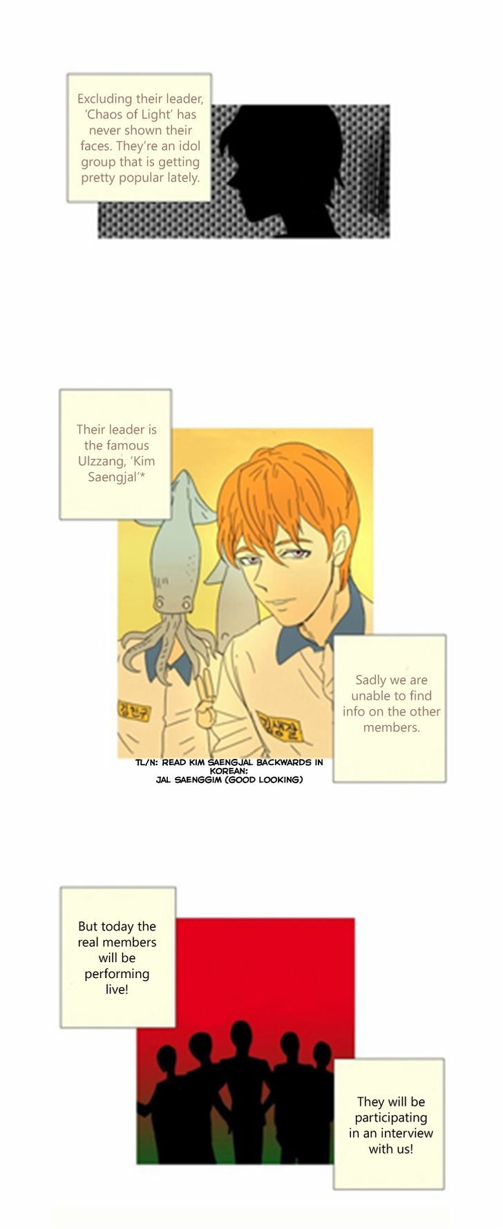 Immature EARTHling Friend Chapter 16 page 5 - Chapter 16 : Godly Ido, Chaos of Light!