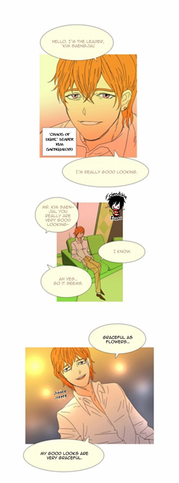 Immature EARTHling Friend Chapter 16 page 7 - Chapter 16 : Godly Ido, Chaos of Light!