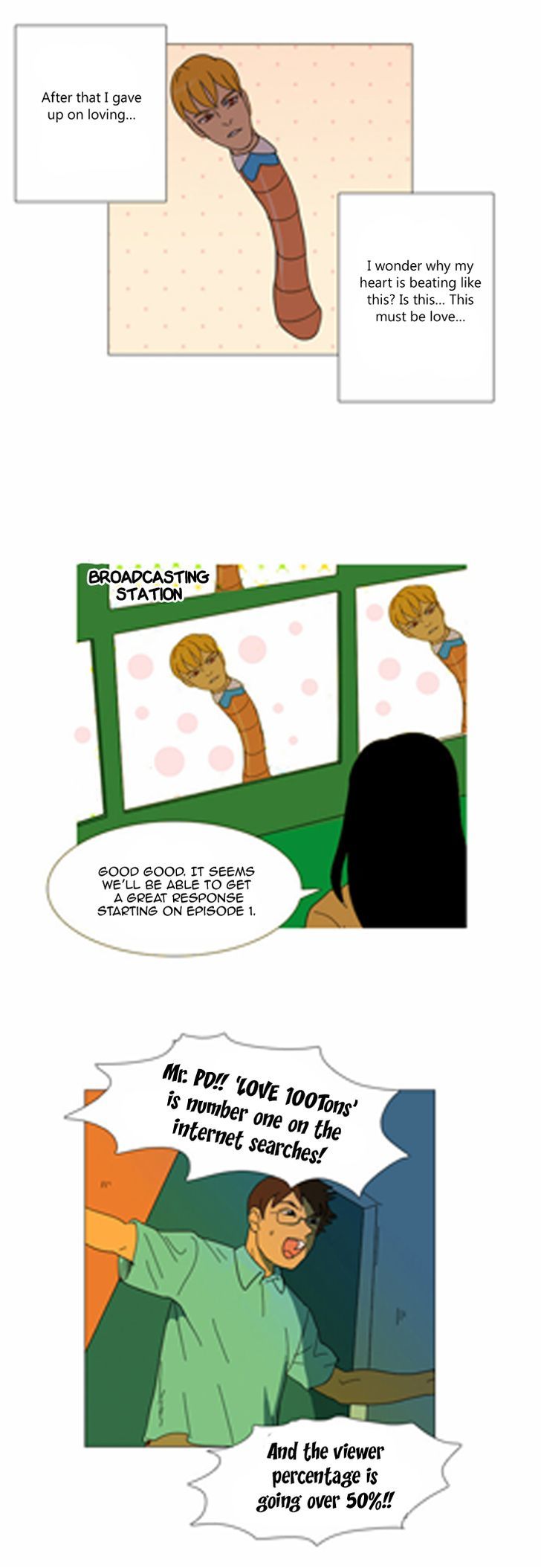Immature EARTHling Friend Chapter 17 page 15 - Chapter 17 : Mini Series: Love 100 Tons
