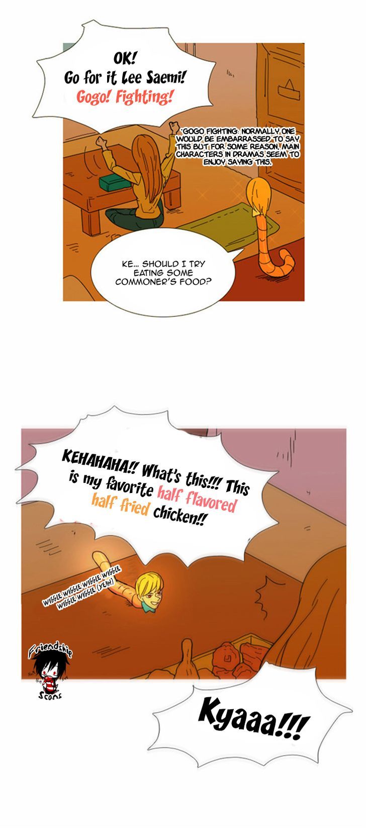 Immature EARTHling Friend Chapter 17 page 7 - Chapter 17 : Mini Series: Love 100 Tons