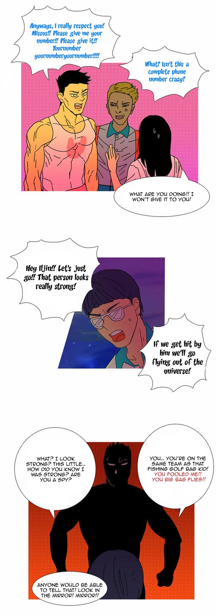 Immature EARTHling Friend Chapter 18 page 13 - Chapter 18 : The Ultimate Man?