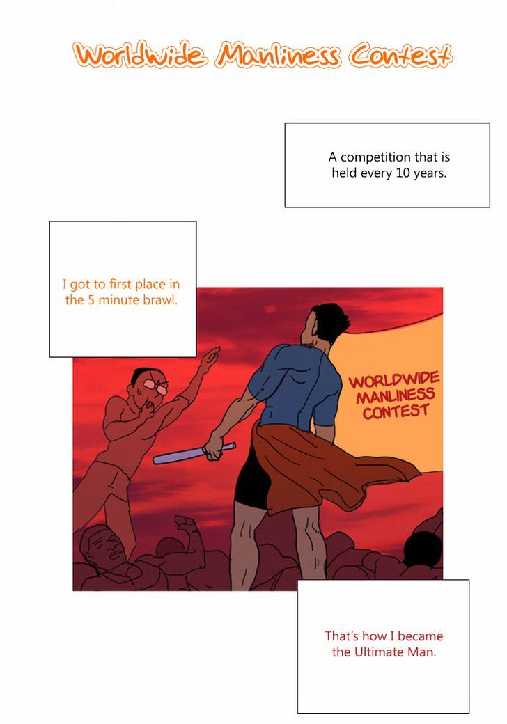 Immature EARTHling Friend Chapter 18 page 3 - Chapter 18 : The Ultimate Man?