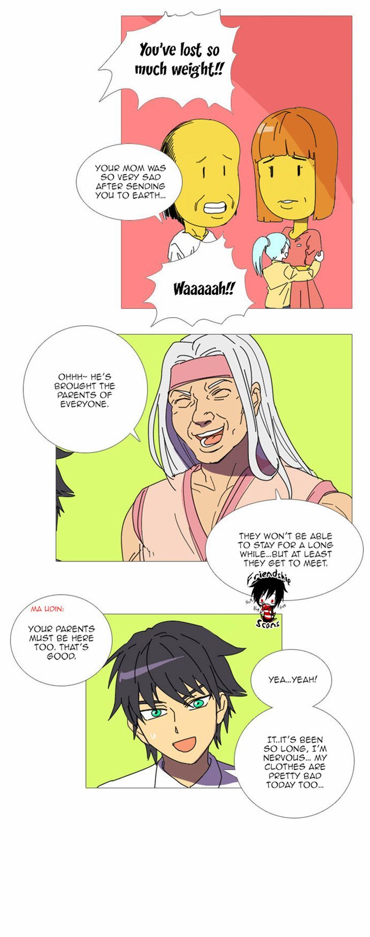 Immature EARTHling Friend Chapter 19 page 12 - Chapter 19